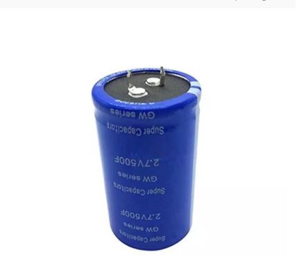 500F 2.7 V Super Capacitor Screw Type Tingkat Pengisian Dan Pengosongan Sangat Tinggi
