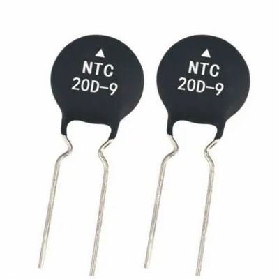 ODM OEM Switching Power Termistor NTC 20D-9​ P7.5MM Sudut Kanan