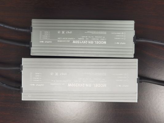 Aluminium Case Waterproof Power Supply IP54 Waterproof Single Output 100 ~ 264 VAC 8.3A