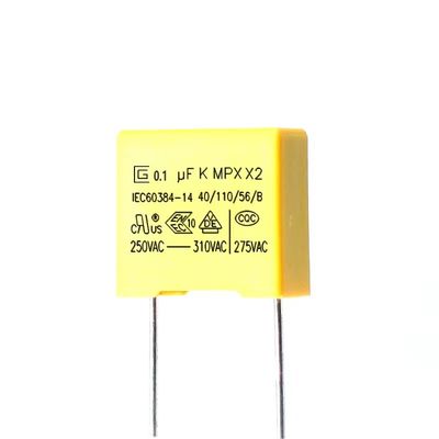 0,1 UF Capacitor 300V Anti Interference Capacitor Dengan Sifat Penyembuhan Sendiri