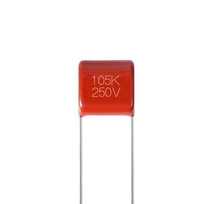 250V Metalized Polypropylene Film Capacitor 1uf Stabilitas Dan Keandalan Yang Baik