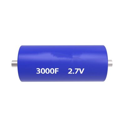 OEM Supercapacitor 2.7 V 3000f Ultracapacitor Untuk Sistem Penyimpanan EV Solar
