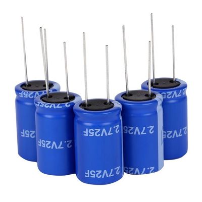 Tujuan Umum 2,7 V 25F superkapasitor 1000F Sampel Tersedia