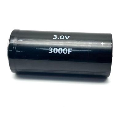 Good Reversibility Super Capacitor 3000f Tages Volume Kecil Pengisian Cepat Kapasitas Besar