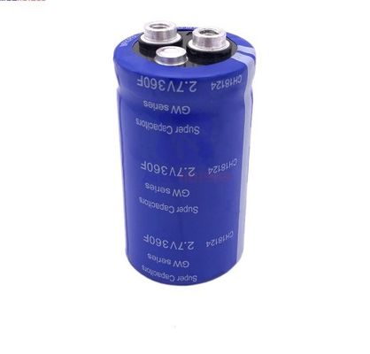 2.7V 360F Car Supercapacitor Kapasitas Pelepasan Arus Tinggi Sangat Kuat