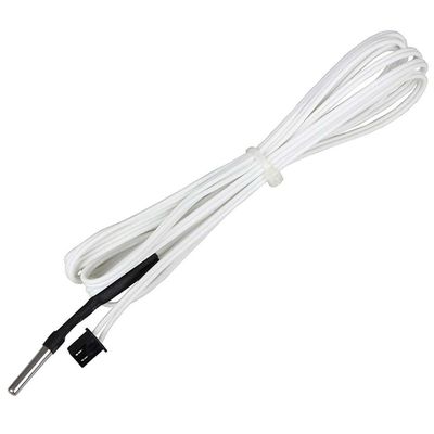 Sensor Suhu Termistor NTC 100k Ohm Kisaran Suhu Pengoperasian yang Luas