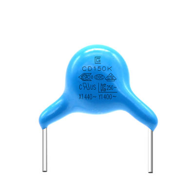 SG 400VAC Y1 Safety Capacitor 150K frekuensi tinggi Kehilangan ODM OEM