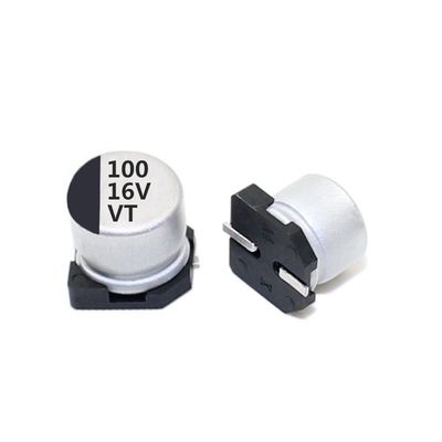 100uf 16v Kapasitor Elektrolit Aluminium Kapasitansi Sangat Besar Per Satuan Volume