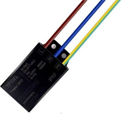 Perlindungan Petir1000V Tegangan Rating 2KA Impulse Current Perlindungan Petir
