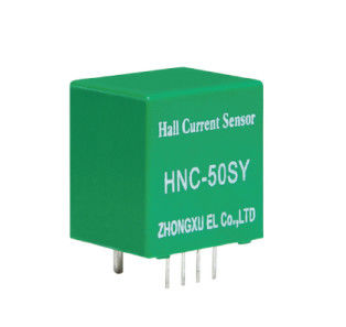 Efek Hall Sensor arus HNC-50SY Output Untuk PCB Pemasangan Rentang suhu luas -40°C sampai 85°C