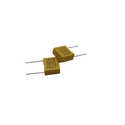X2 Kondensator Keamanan 0.001uF - 4.7uF Tipe Radial Tegangan Surge 2.5 Kali dari Nominal