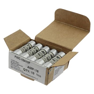 Kemampuan Bersepeda dan Kinerja Cramic Fuse Eaton Bussmann 10 X 38 Mm Ferrule Fuse FWC-16A10F