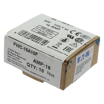 Kemampuan Bersepeda dan Kinerja Cramic Fuse Eaton Bussmann 10 X 38 Mm Ferrule Fuse FWC-16A10F
