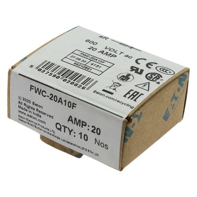 Kemampuan Bersepeda dan Kinerja Cramic Fuse Eaton Bussmann 10 X 38 Mm Ferrule Fuse FWC-20A10F