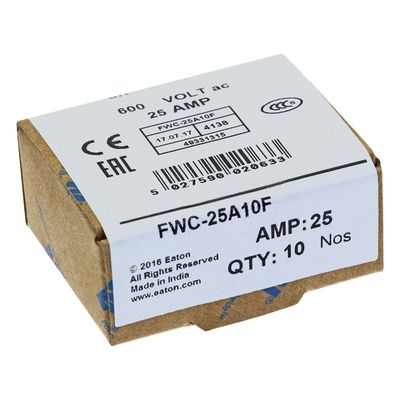 Kemampuan Bersepeda dan Kinerja Cramic Fuse Eaton Bussmann 10 X 38 Mm Ferrule Fuse FWC-25A10F