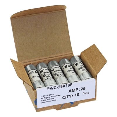 Kemampuan Bersepeda dan Kinerja Cramic Fuse Eaton Bussmann 10 X 38 Mm Ferrule Fuse FWC-25A10F