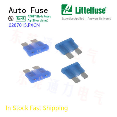 Otomotif Littelfuse 7.5A Auto Blade Fuse Brown 32V Dc Mfr Bagian No 0287007.5.PXCN