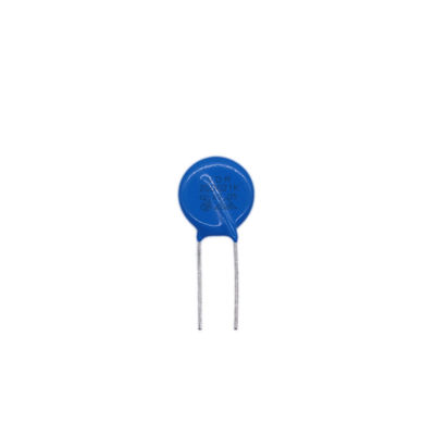 1pF-1000pF 0.5W-10W varistor logam oksida bergerak Melalui lubang Voltage Surge Protector