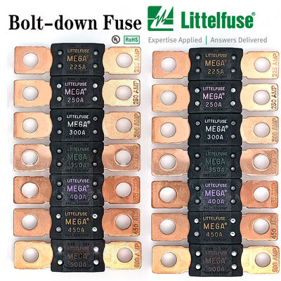 Littelfuse 0298200 Bolt Down Auto Fuse 200A Penundaan Waktu 32V 298 Seri, MEGA