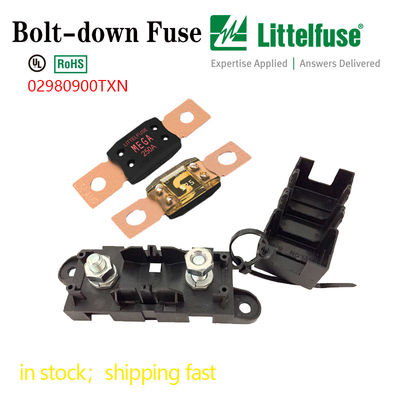 298 Bolt-Down Series High-current Fuse Holder High-current Protection 02981001ZXT Perlindungan Sirkuit 02981001