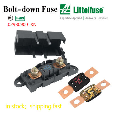 Littelfuse 0298200 Bolt Down Auto Fuse 200A Penundaan Waktu 32V 298 Seri, MEGA