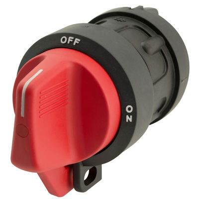 Tanda ON / OFF Tombol Merah 75920 Baterai Master Switch 36 Volt