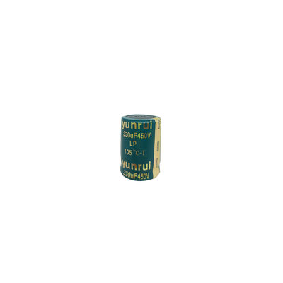 Frekuensi tinggi 330UF 450V Kondensator elektrolitik 50Hz 100kHz 0.1UF-10000UF