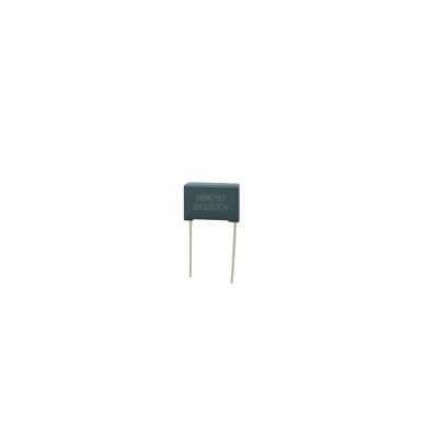 Kapasitor film polypropylene metalisasi ganda cangkang plastik MMKP82 393J630V P15MM