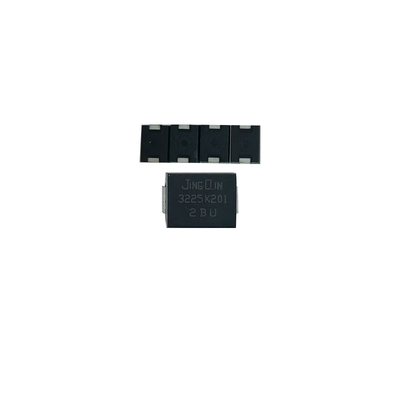 SMD MOV Varistor3225K201/3225K200V，Menerapkan produk elektronik konsumen，Seperti TV/monitor: Lindungi antarmuka input/output audio dan video, papan daya, dll.